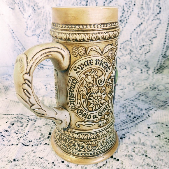VINTAGE COLLECTIBLE CERAMARTE GERMAN BEER STEIN TAVERN SCENE - Picture 3 of 15